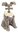Schnazuer Dog Ceramic Money Box or Figurine 18cm High