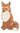 Red Fox Ceramic Money Box or Figurine 19cm High