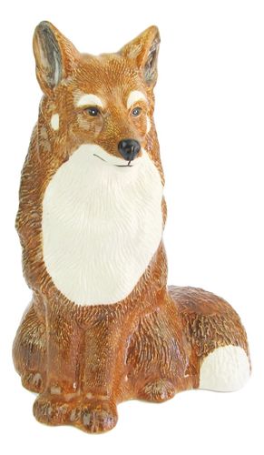 Red Fox Ceramic Money Box or Figurine 19cm High