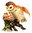 Barn Owl Family Jewelled Trinket Box or Figurine