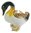 Duck Enamelled, Jewelled Trinket Box or figurine