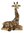 Giraffe Sitting Diamante Jewelled Trinket Box or Figurine