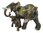 Elephant & Calf Diamante Decorated Jewelled Trinket Box