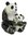 Panda with Baby Diamante Decorated Jewelled Trinket Box