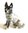 Miniature Porcelain, Hand Painted Cattle Dogs Set/2 (Tiny)