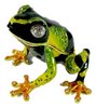 Frog Jewelled & Enamelled Trinket Box or Figurine