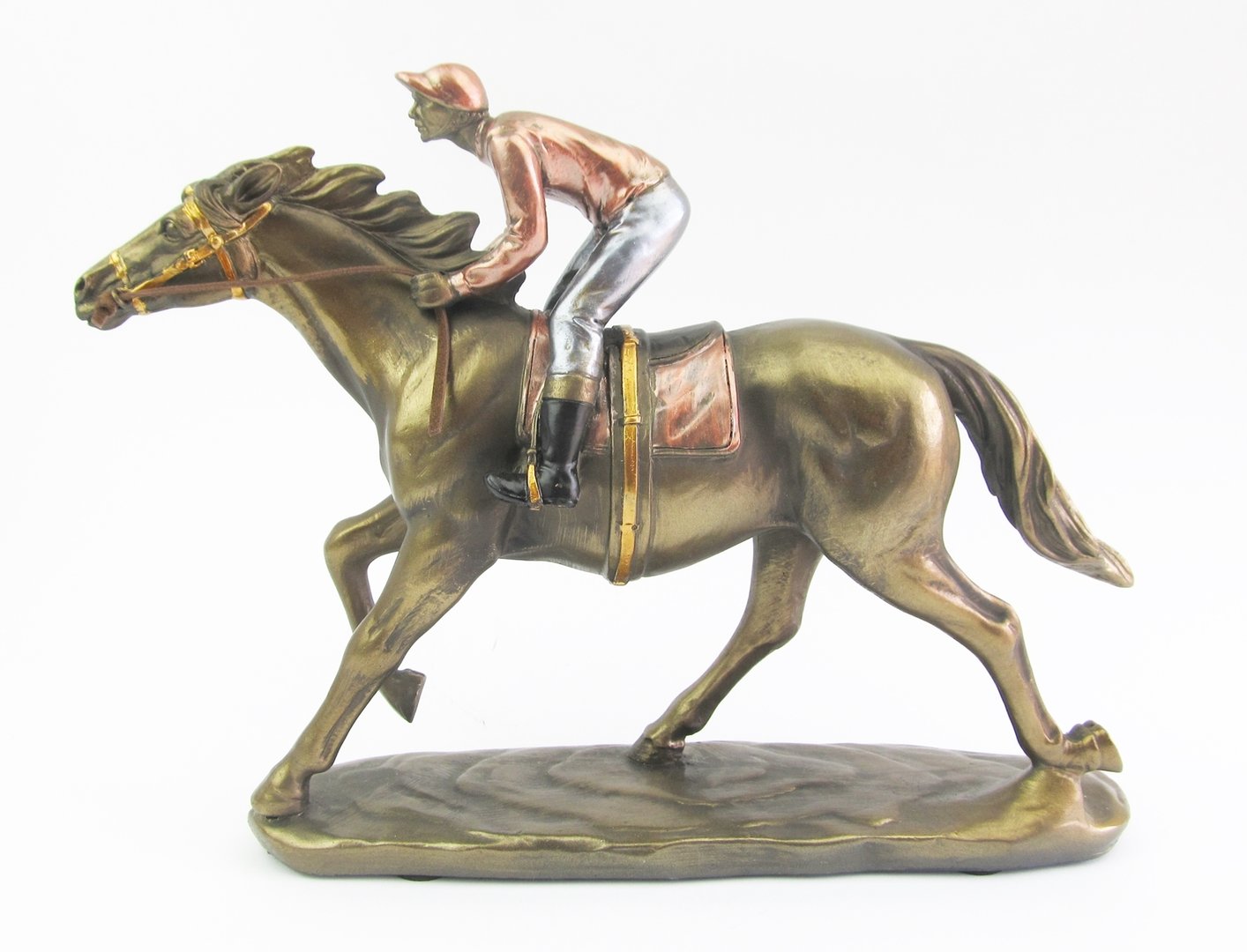 horse jockey figurine