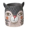 Cat Pot Planter - Ceramic Fat Cat by Allen Designs 19cm High
