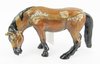 Brown Horse Trinket Box or Figurine - Diamante highlights