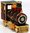 Christmas Loco Trinket Box Train Collectible Trinket Box