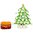 Christmas Large Xmas Tree Trinket Box