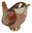 Rinconada De Rosa -Wren Bird Collectable Figurine F194