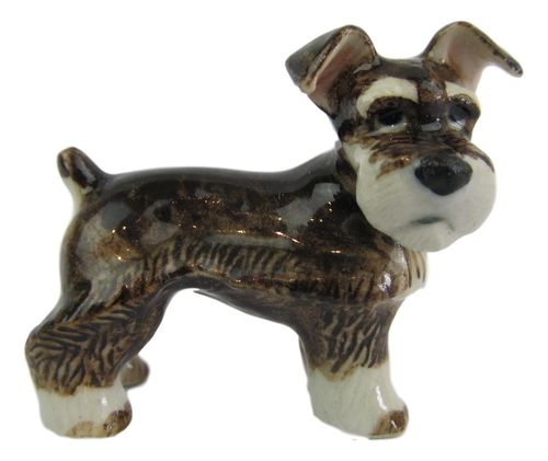 mini schnauzer figurines