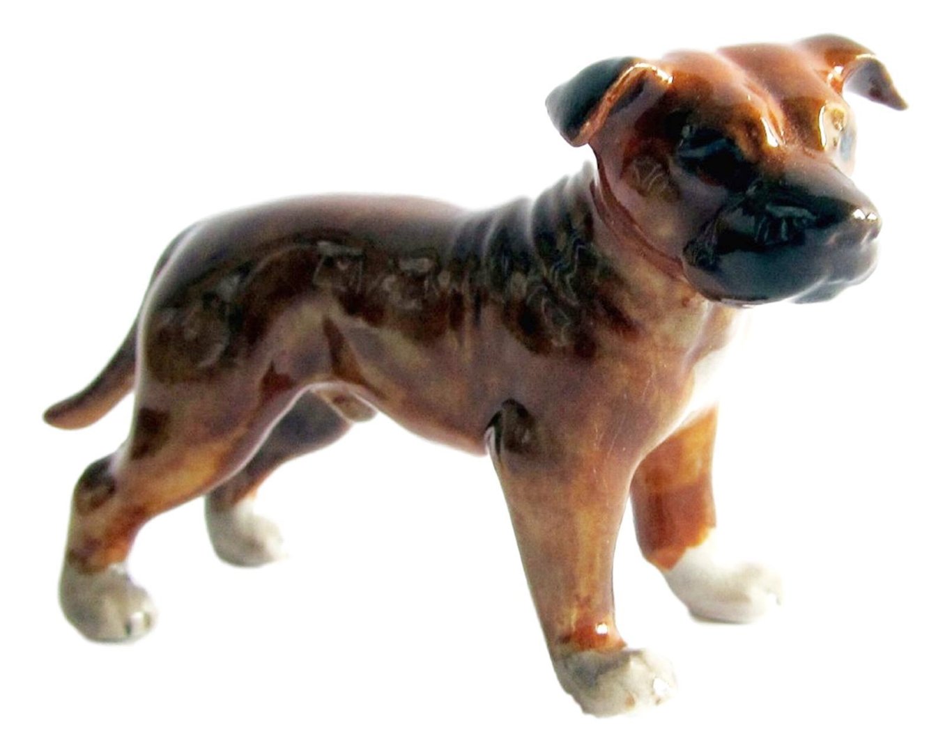 Staffordshire Bull Terrier Mini Figurines 