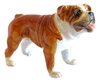 Miniature Porcelain, Hand Painted British Bulldog