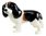 Miniature Porcelain, Cavalier King Charles Spaniel Tri colour