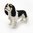 Leonardo dog Collection -Cavalier KCS -  Tri Colour Figurine