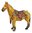 Buckskin Horse Trinket Box or Figurine - Western Saddle