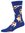 PUG Dog Socks Mans Best Friend SockSmith Mens Socks Blue