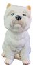 West Highland Terrier Dog Ceramic Money Box Figurine 20cm H