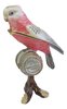 Galah - Australian Pink & Grey Bird Jewelled Box Or Figurine