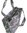 Bulldog Dog Matt Finish Oil Cloth Tote - Carry Bag - Grey