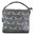 Bulldog Matt Finish Oil Cloth Hand or Shoulder Bag - Grey