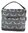 Bulldog Matt Finish Oil Cloth Hand or Shoulder Bag - Grey