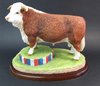 Border Fine Arts Monty Best of British Hereford Bull Figurine