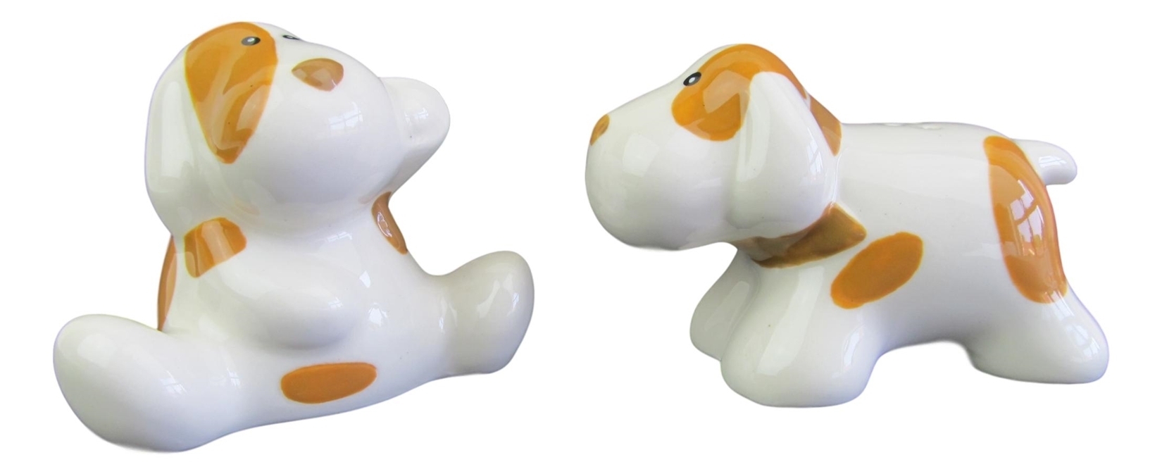 Buy White Brown Spotted Puppy Dog Salt Amp Pepper Shakers