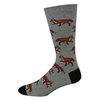 Bamboozld Socks Aus Design Womens Size 2-8 Fox Grey/Black