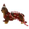Dachshund Dog Xmas Hanging Figurine Ornament Approx 5cm H
