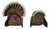 Turkey Ceramic Salt & Pepper Shakers - Brown/black