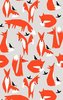 Fox Cotton Tea Towel Australian Design Approx 74cm x 47cm