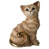 Rinconada Cat Figurine - Ginger Sitting Cat 2018