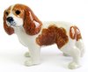 Miniature Porcelain, Cavalier King Charles Spaniel Blenheim