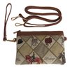 Tapestry Equestrian Sport Horse Design Cross body Bag Purse