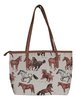 Tapestry Running Horse Shoulder Bag