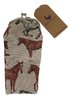 Tapestry Running Horse design Glasses Pouch bag Case