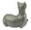 Quintessence (UK) Amber Stone resin Cat Limited Edition GREY