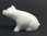 Quintessence (UK) Miniature Stone Pig  Figurine - White