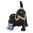 Labrador Pup with blanket Dog Jewelled Box or Figurine Black