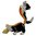 Border Collie Pup with Ball Dog Jewelled Trinket Box Figurine