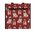 Tapestry Pug Dogs & Pups Shopper Bag Tote Bag - Red