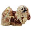 Pekingese Dog Jewelled Trinket Box or Figurine
