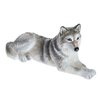 John Beswick Lying Wolf Figurine Ceramic Boxed JBDW4