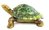 Tortoise Diamanti Decorated Jewelled Trinket Box Figurine