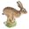 John Beswick Leaping Hare Ceramic-Porcelain Rabbit Figurine