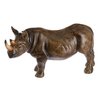 John Beswick Hand Painted Ceramic Rhino Figurine JBNW4