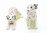 Dalmatian Dog Ceramic Salt & Pepper Shakers